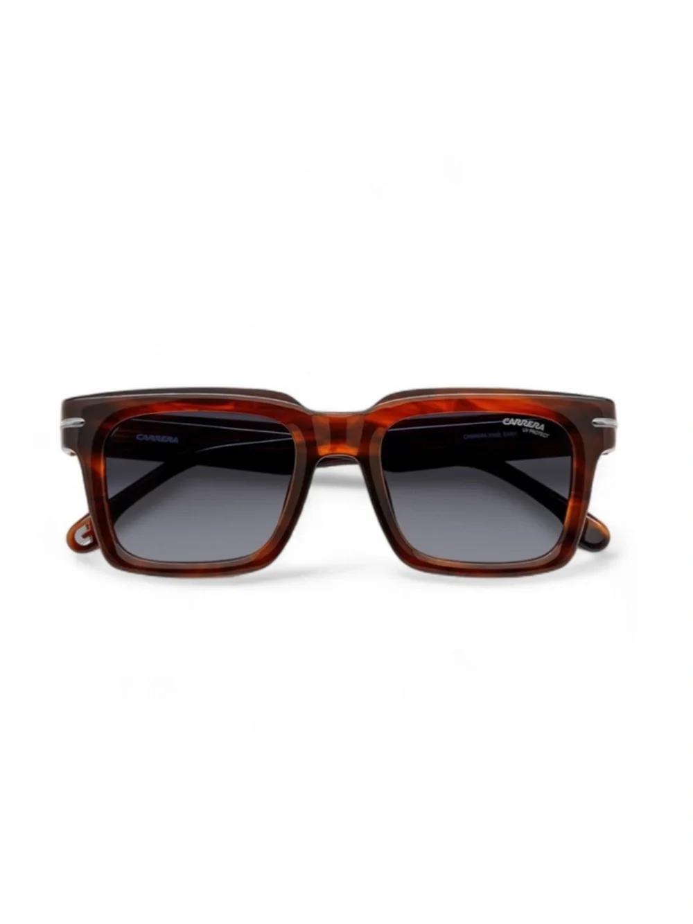Carrera Tortoise Brown Thick Frame Square Men’s Sunglasses (52-21-150 mm) [NWT]